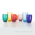 New design Colored glass for drinking glasses